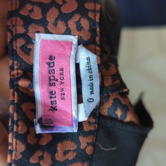 Kate Spade Flora Leopard Jacquard Pant - Picture 12 of 12